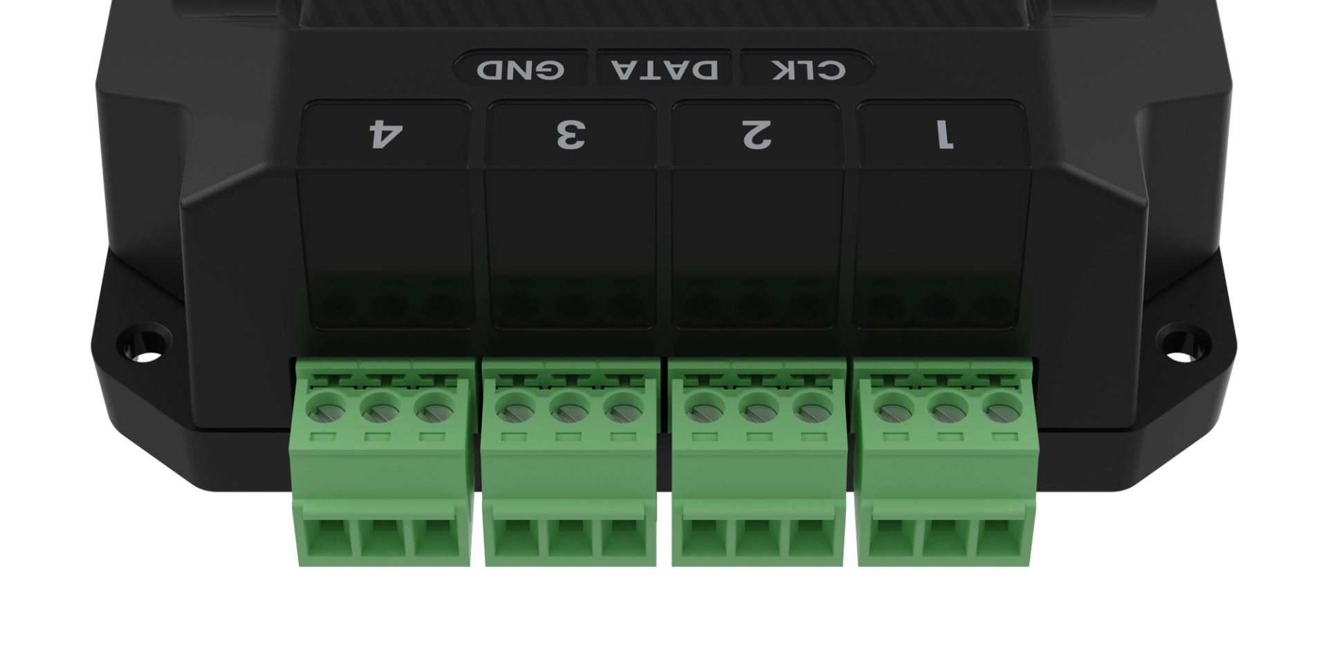 E4-S Back Advatek PixLite® E4-S Mk3 Pixel Controller back view