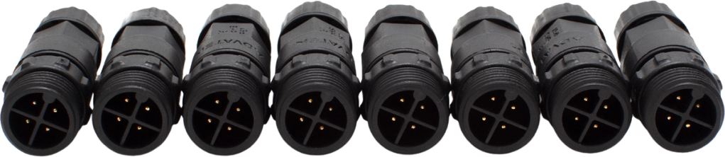 Male Field Installable Connector (8 pcs)