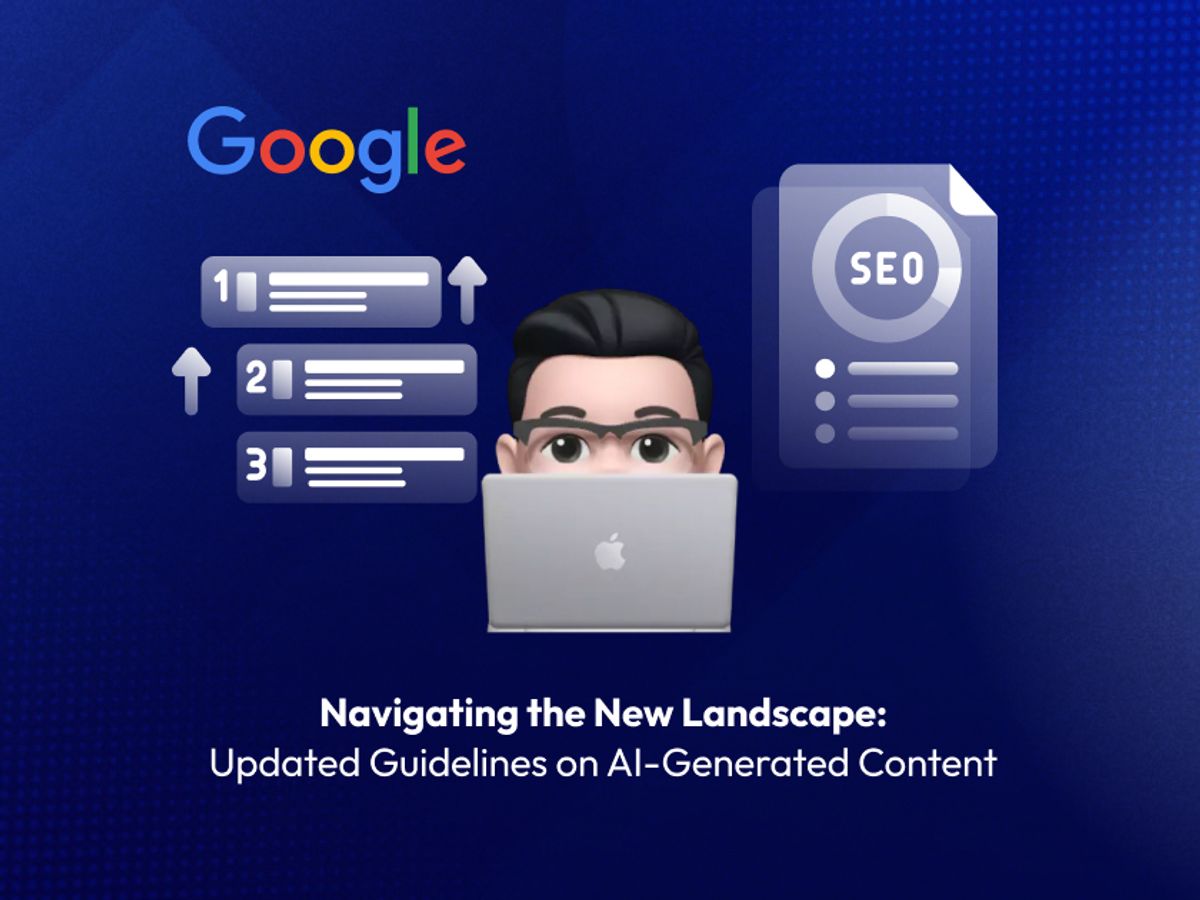 Latest update in 2026 from Google on Updated Guidelines with AI-Generated Content hero image