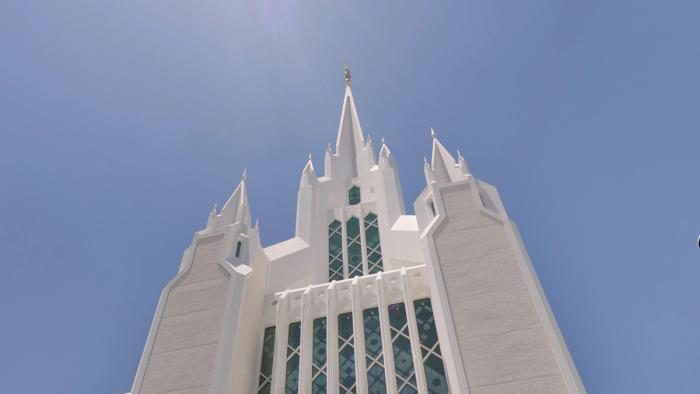 Mormon LDS Temple in San Diego California