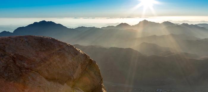 Mount Sinai, Mount Moses in Egypt.