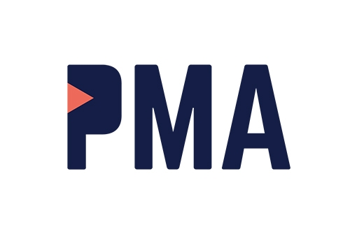 Logo for the Production Music Association, one of our affiliates and partners.