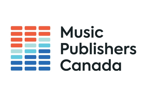 Logo for Music Publishers Canada, one of our affiliates and partners.
