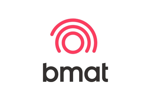 Logo for Barcelona Music and Audio Technologies (BMAT), one of our affiliates and partners.