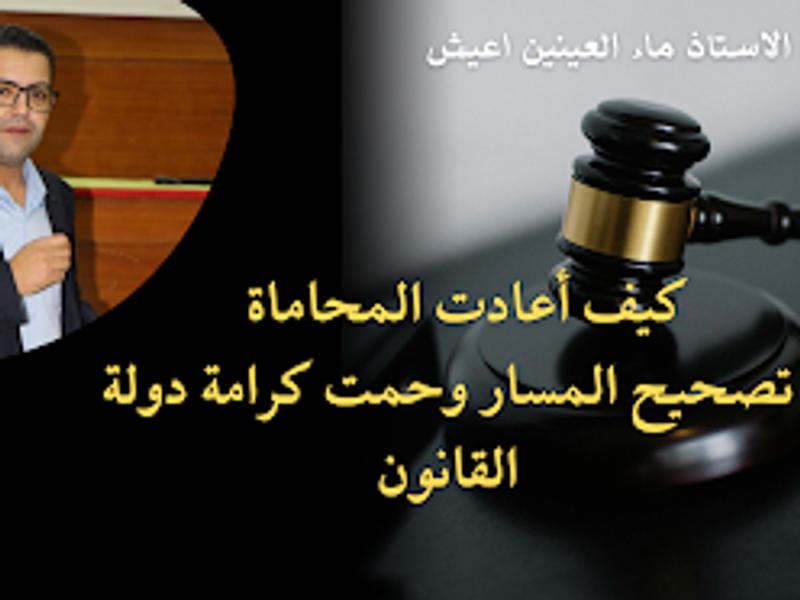 كيف أعادت المحاماة تصحيح المسار وحمت كرامة دولة القانون