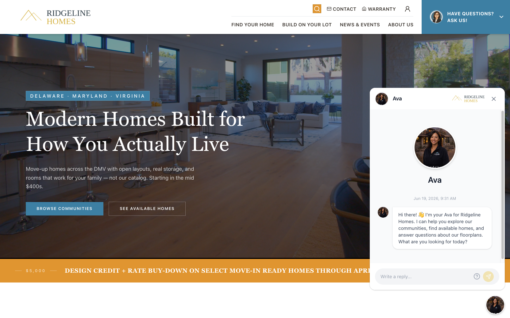 Ridgeline Homes