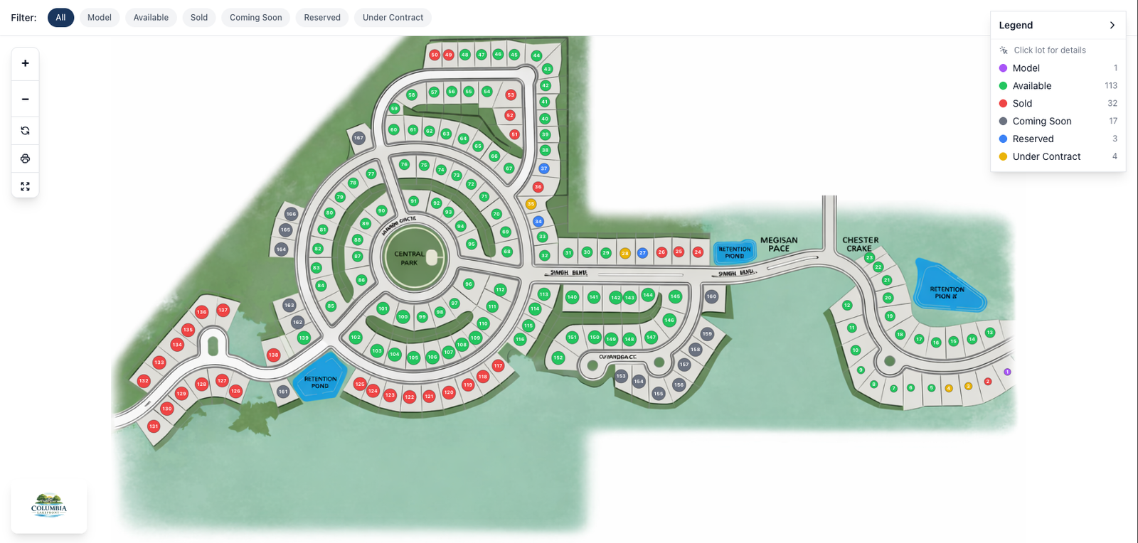 PlotAtlas interactive site plan