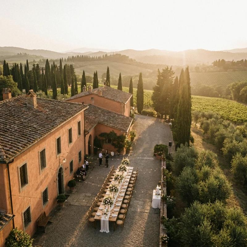 Tuscany Welcome Dinner at Kiss Me Italy