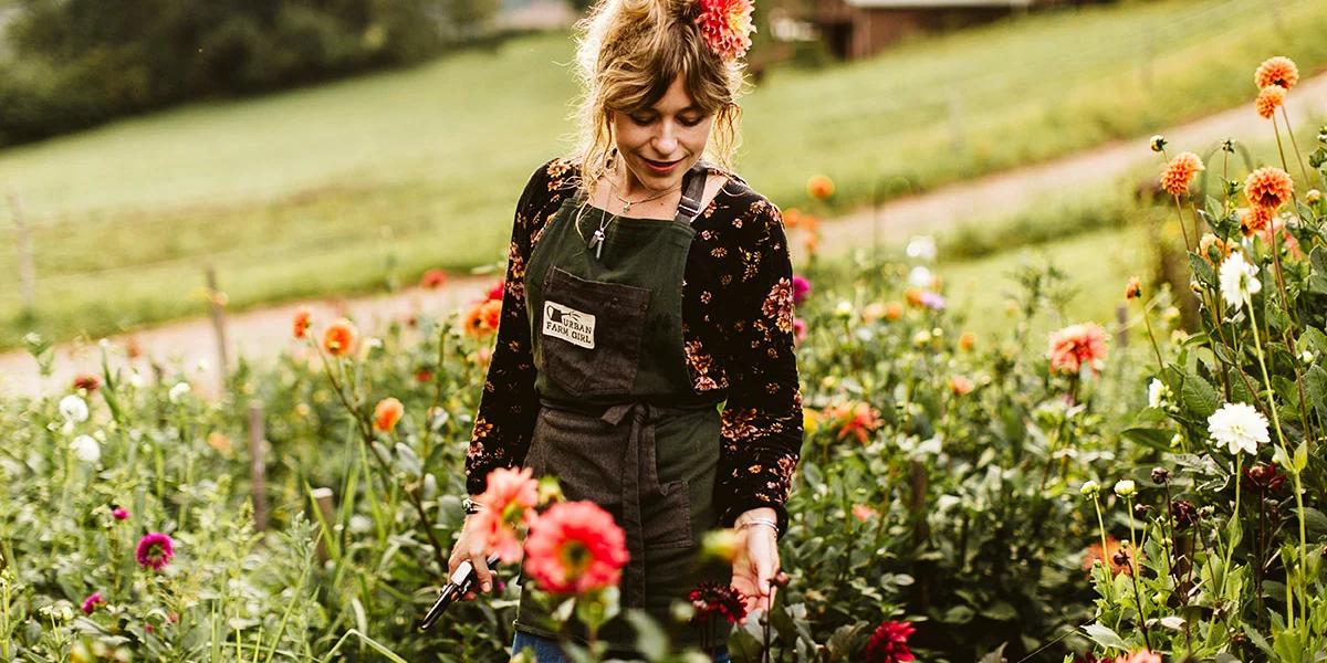 Urban Farm Girl Flowers
