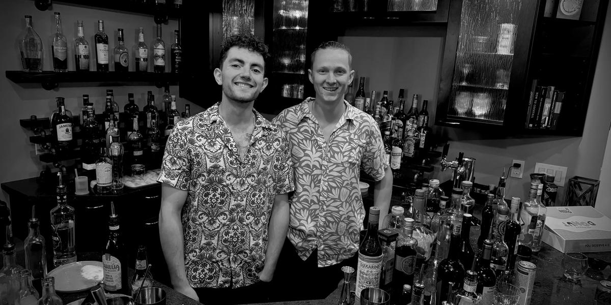 Two Brothers Bartending