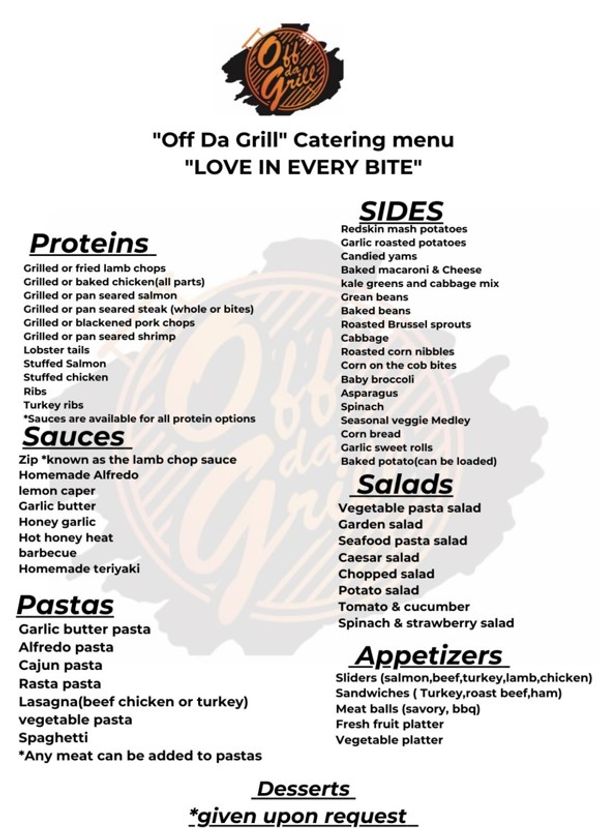 Portfolio image for Off Da Grill