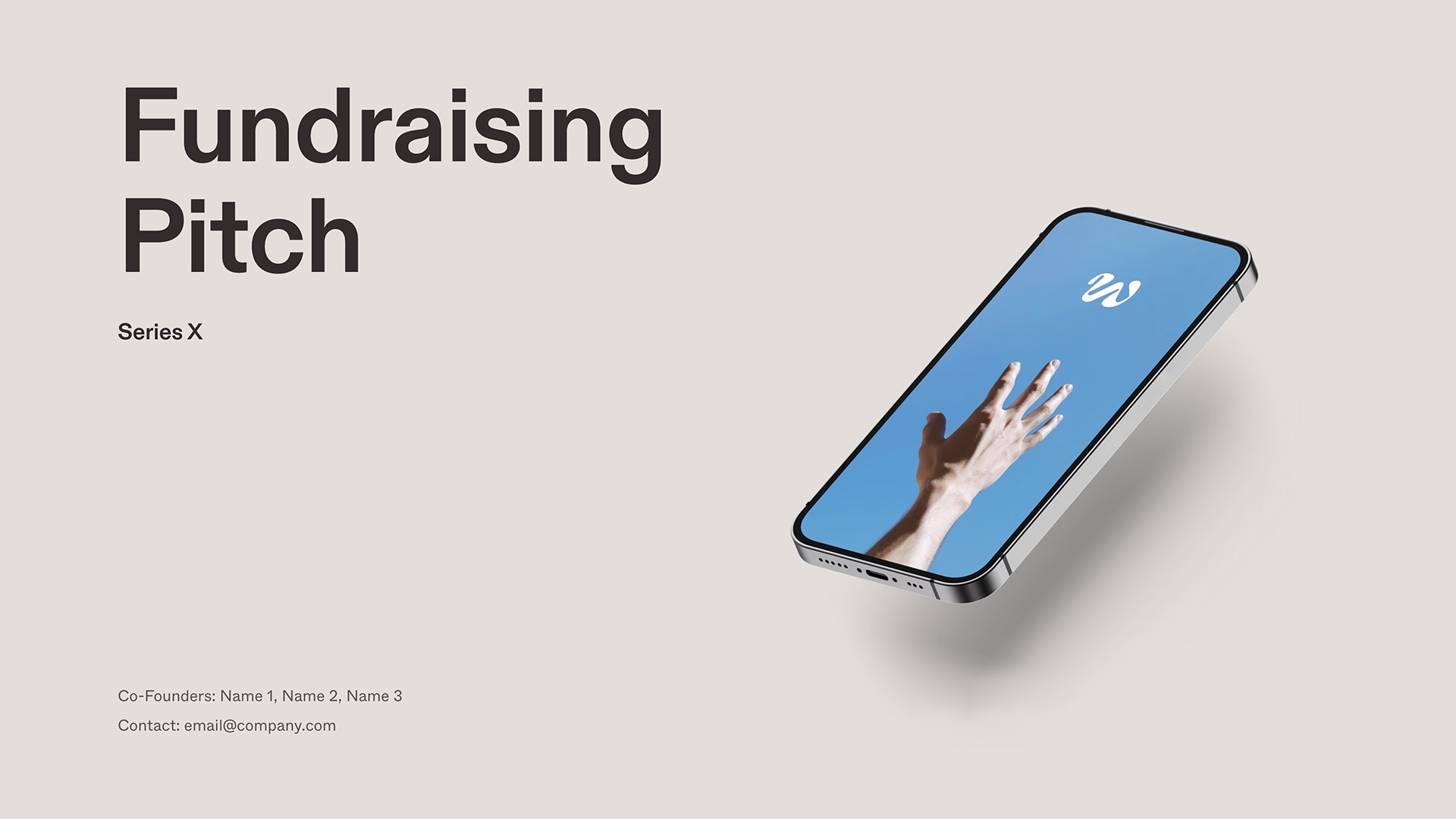 Fundraising Pitch Template – Thumbnail