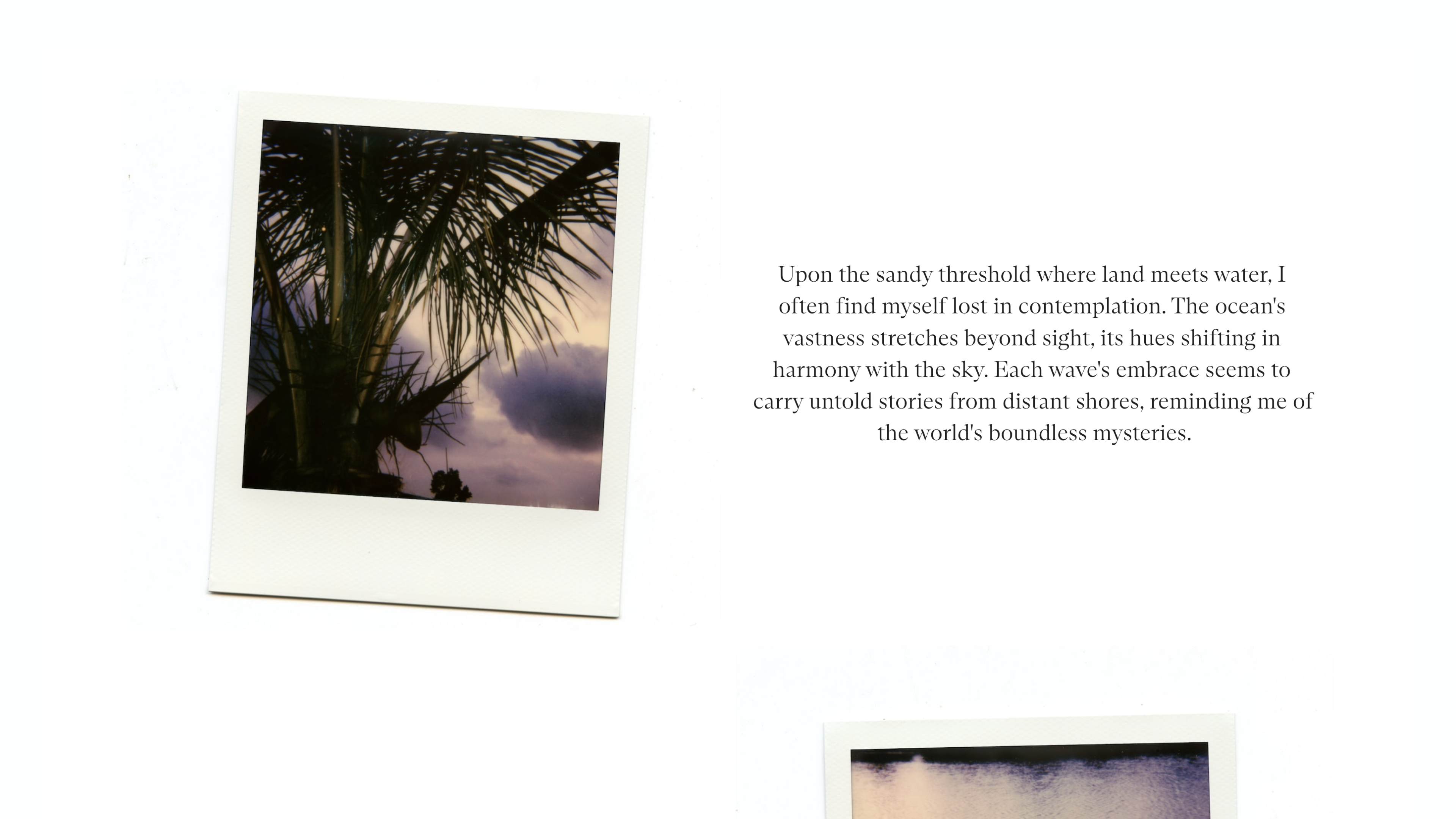 Nostalgia Theme — Photo Section