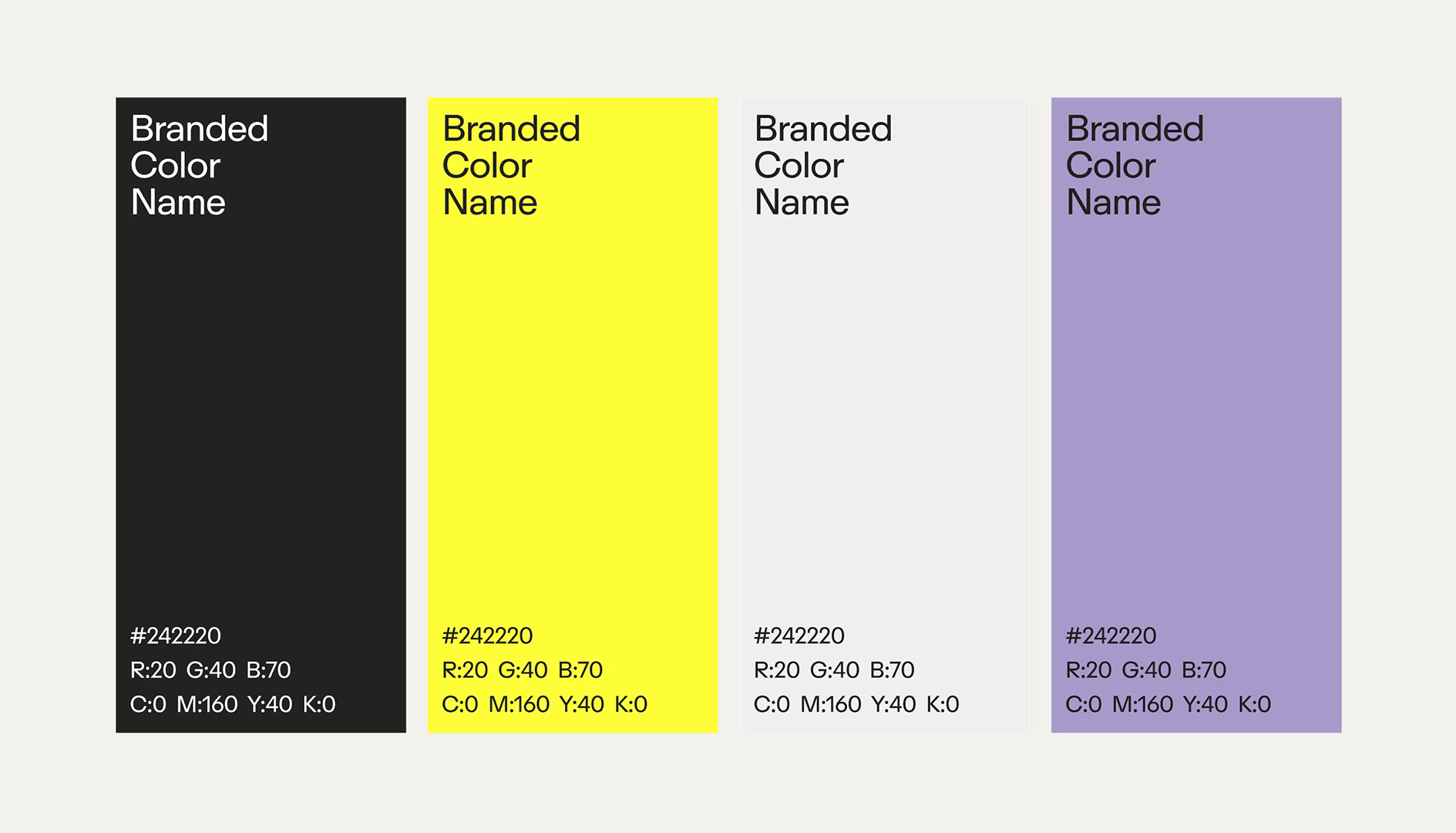 AI Powered Brand Color Palette Template Tome AI Powered Brand Color Palette Template Tome