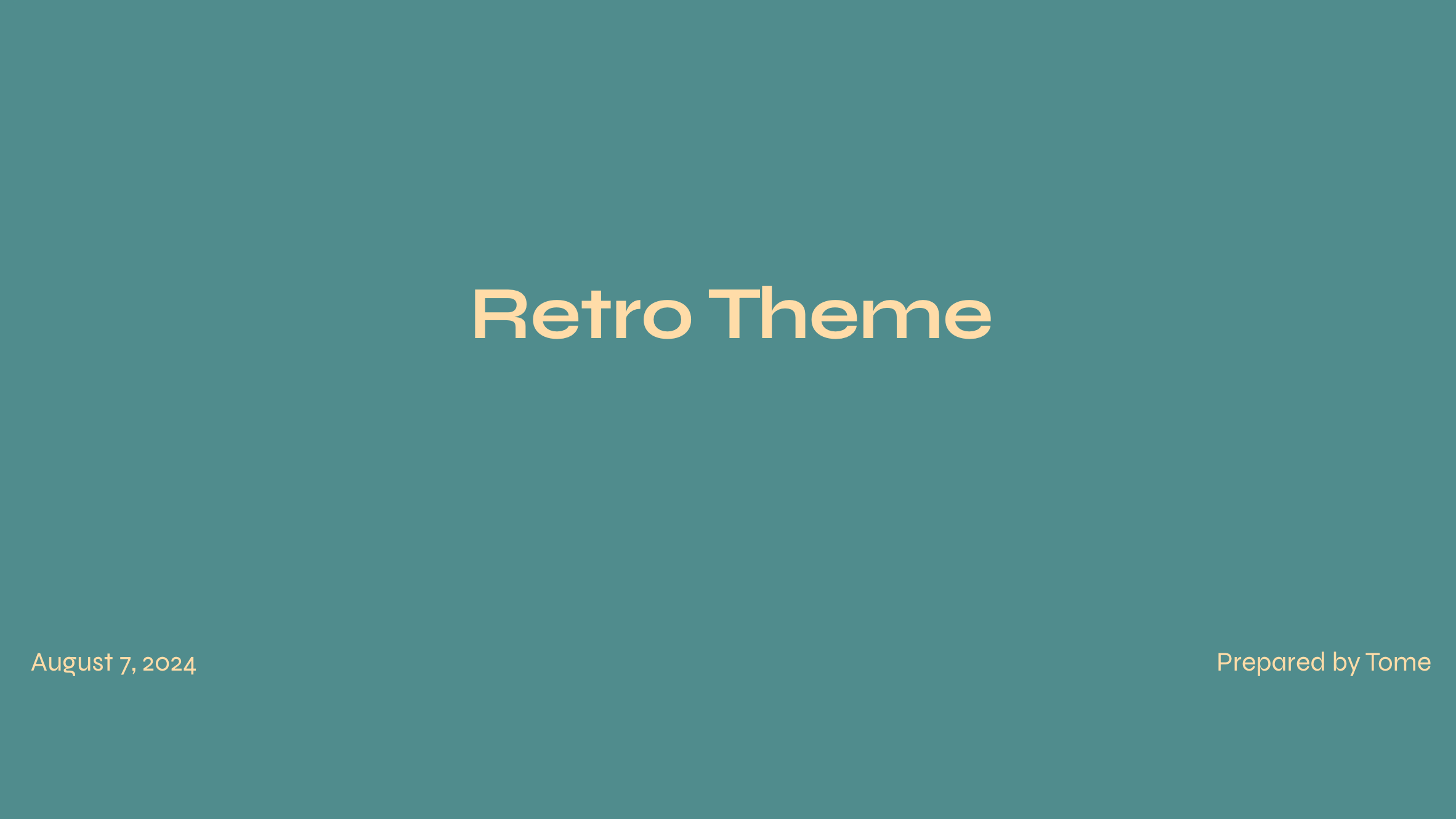 Retro Theme Template - Text With Images