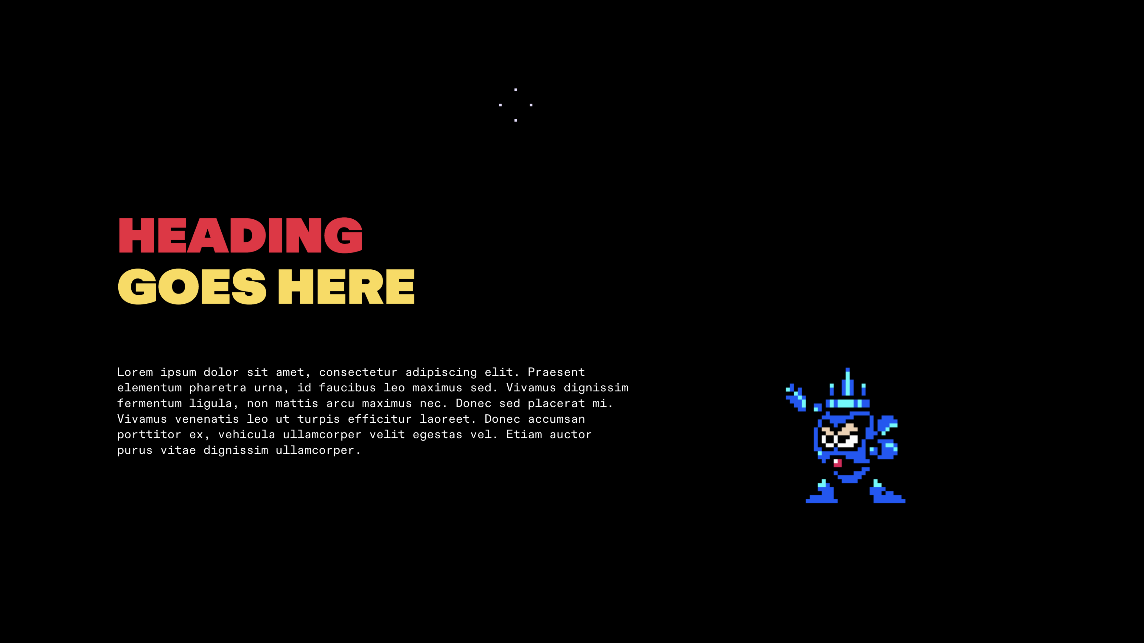 Video Game — Heading Section 1