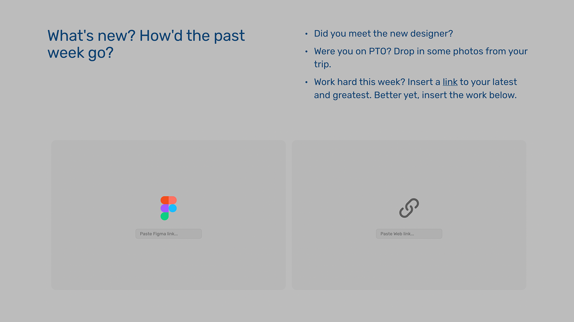 1 1 Meeting Doc Template - Weekly Review