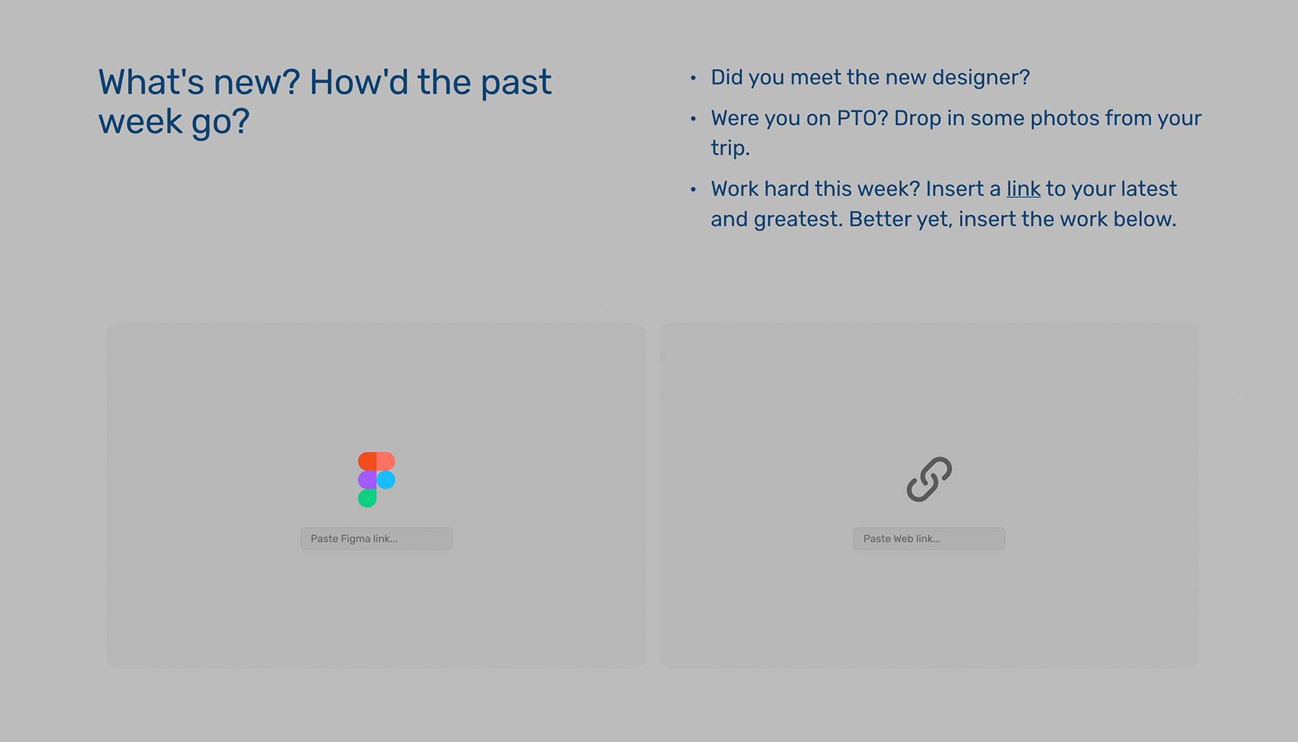 1 1 Meeting Doc Template - Weekly Review