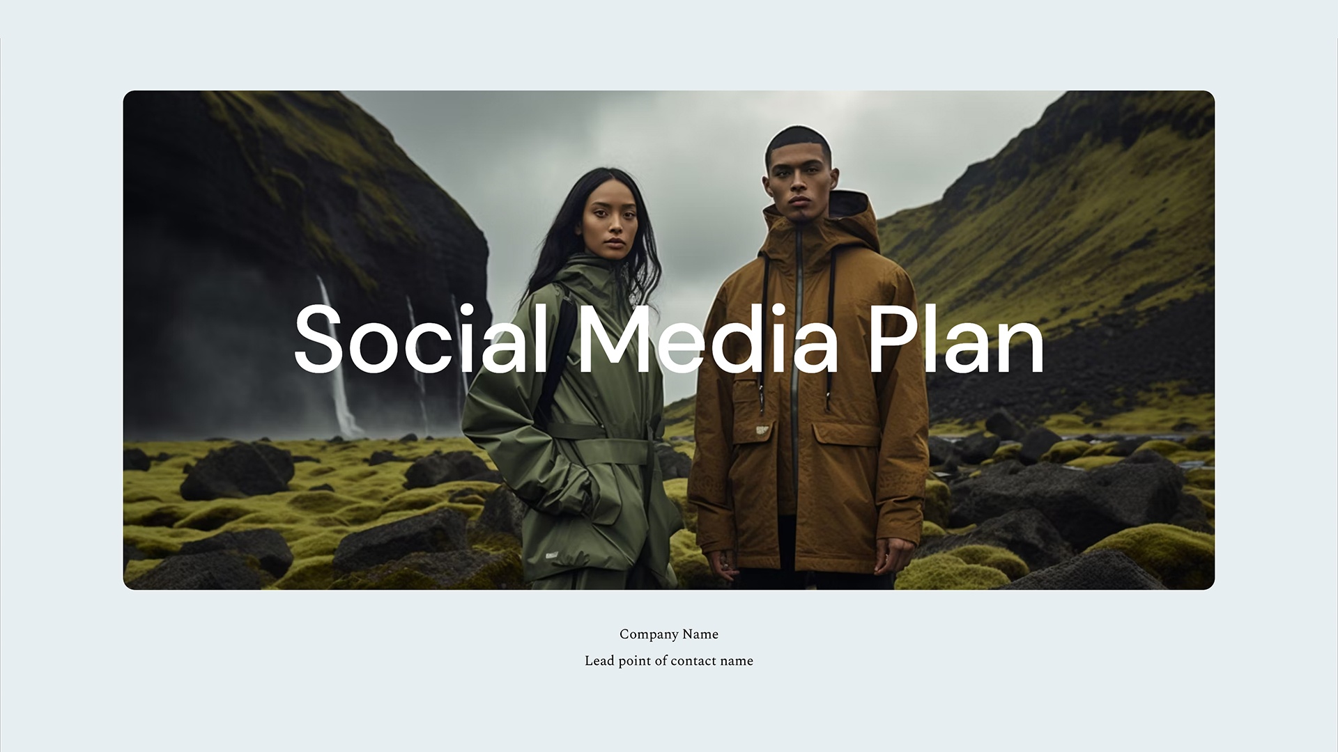 Social Media Plan - Cover
