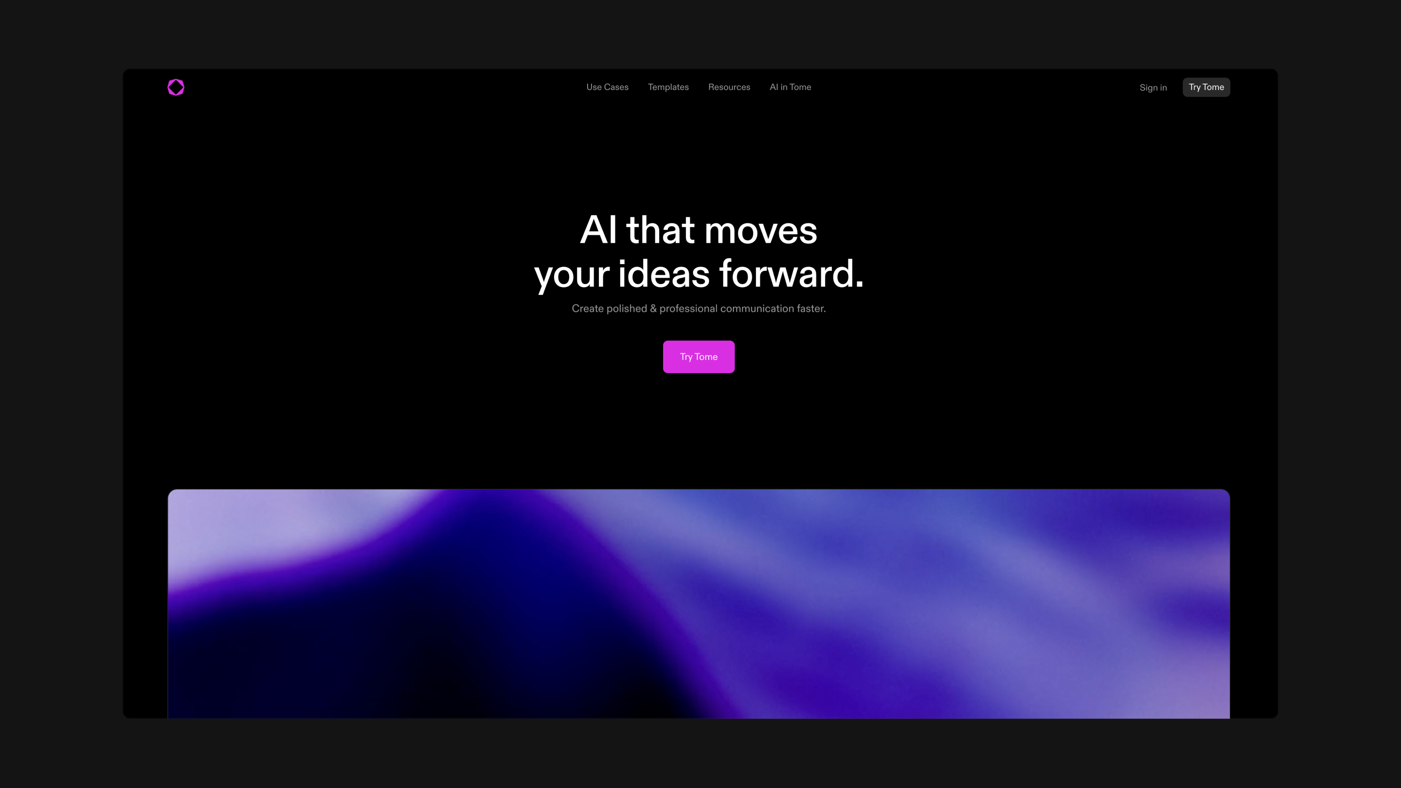 AI Presentation Maker: Tome.app