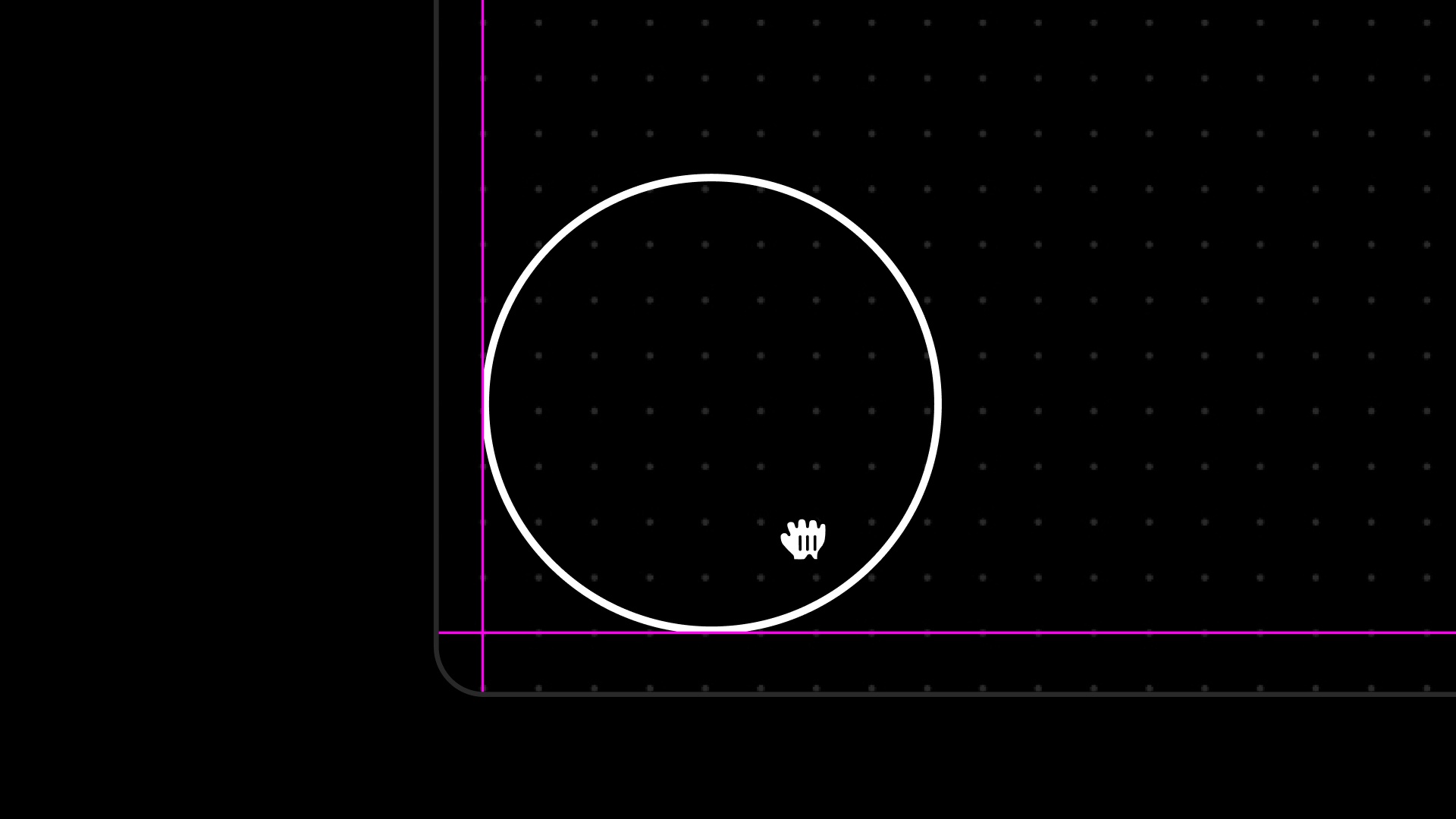 Alignment guides and snap-to-grid are in the Drawing tile