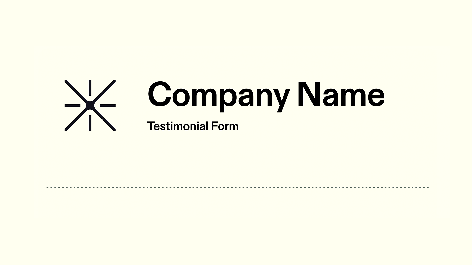 Testimonial - Company