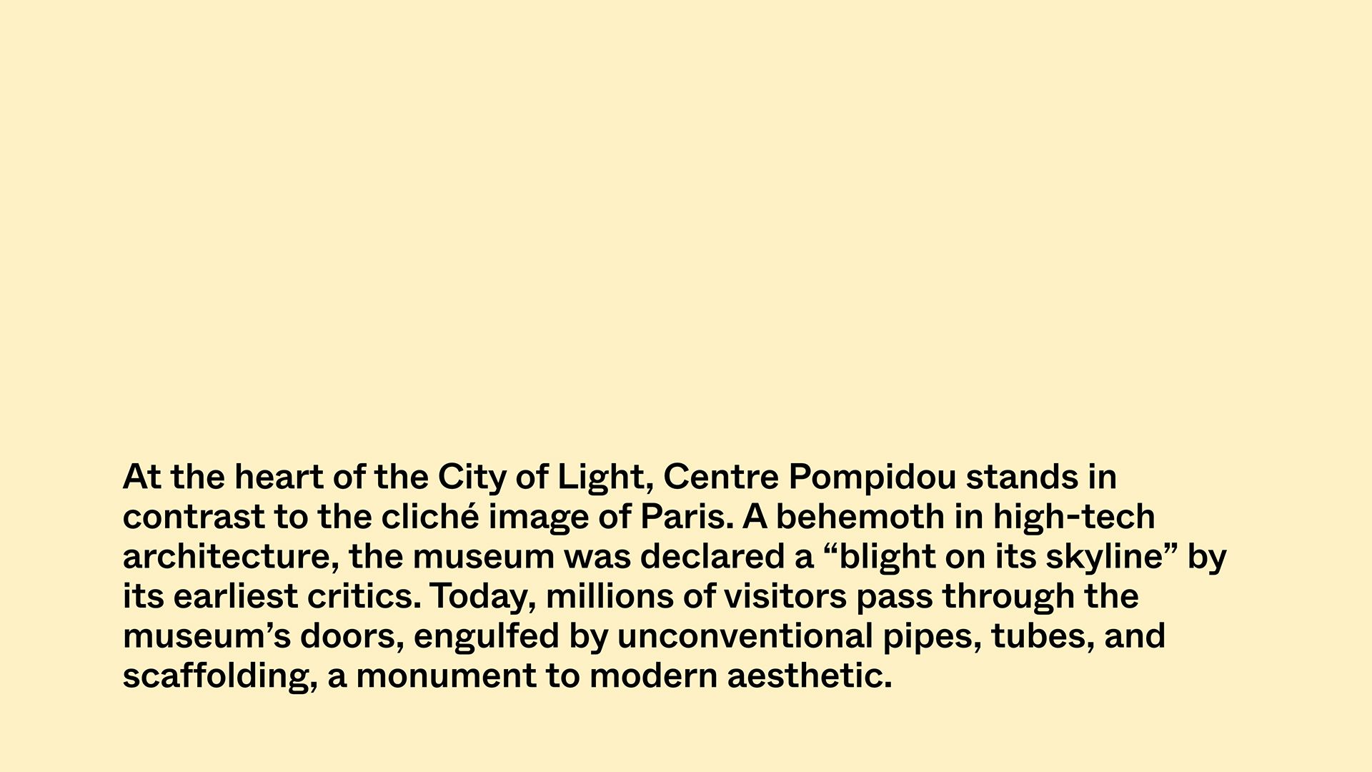 Modern Aesthetic Template - Text Only