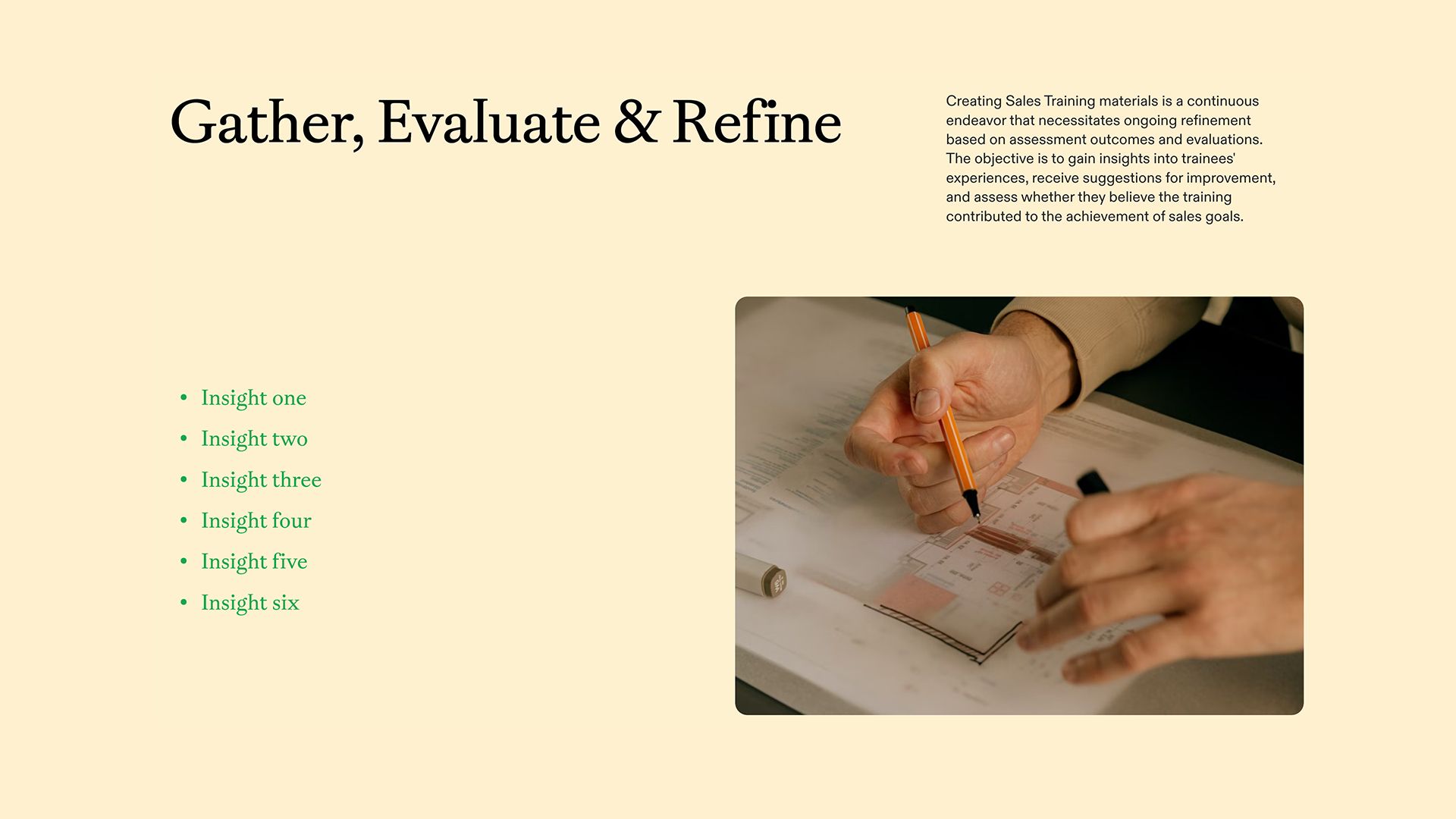 Sales Training - Refine