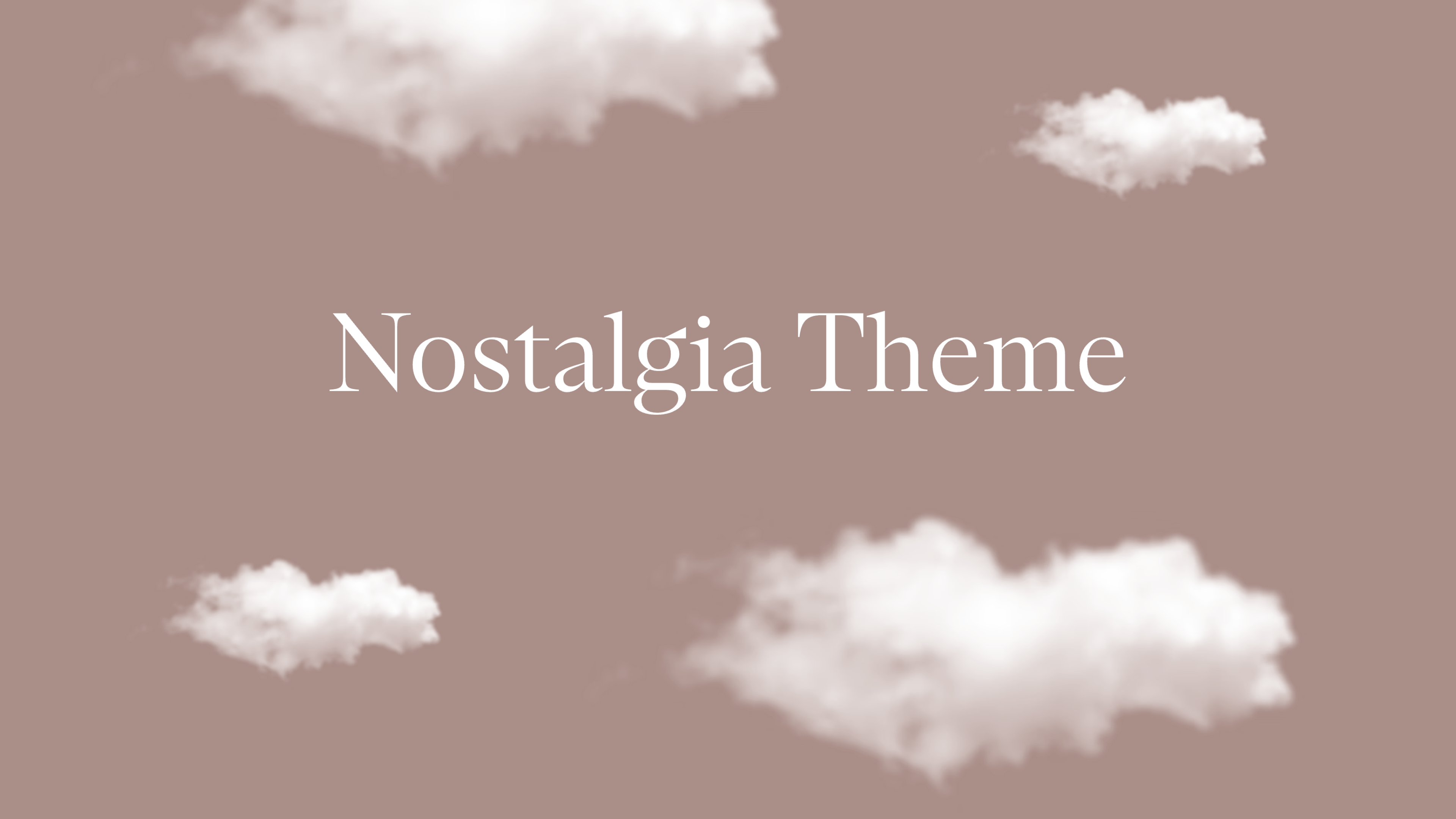 Nostalgia Theme — Thumbnail