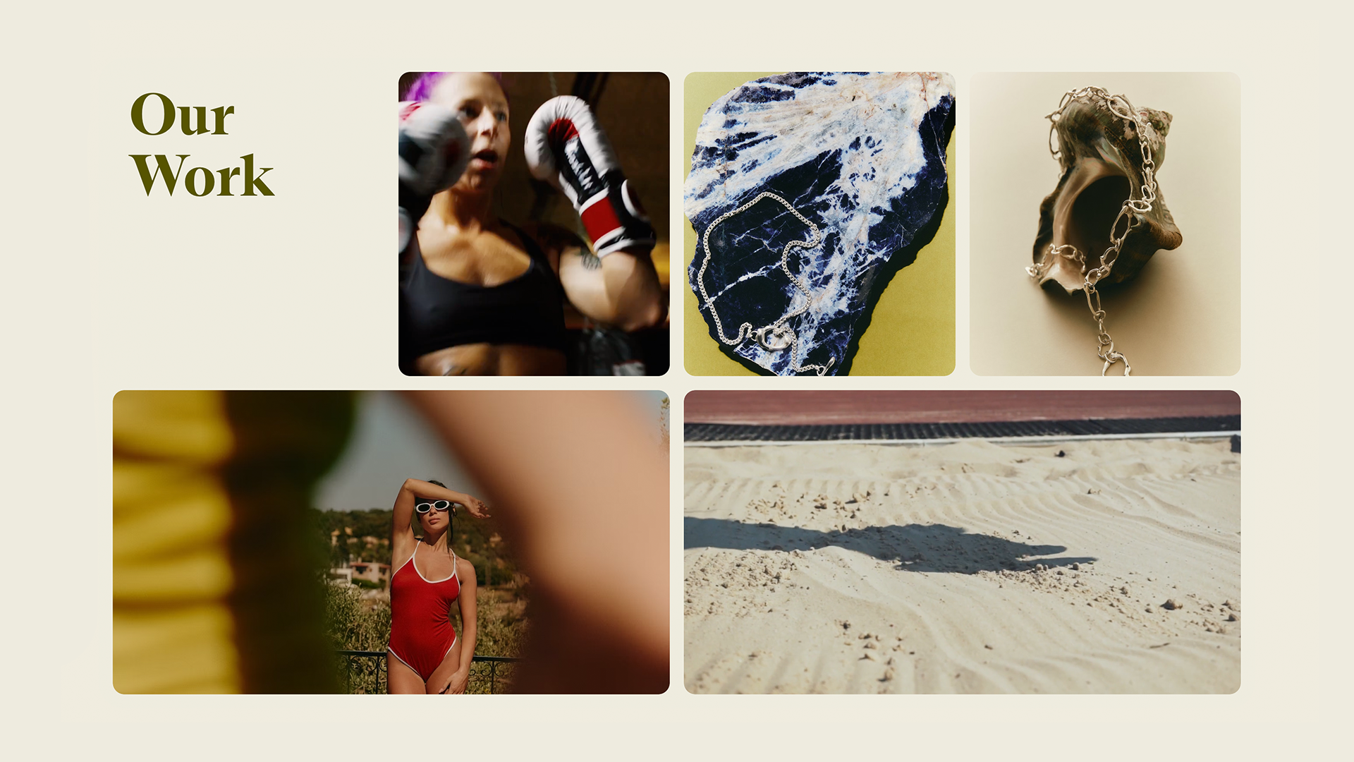 Capabilities Deck Template - Our Work