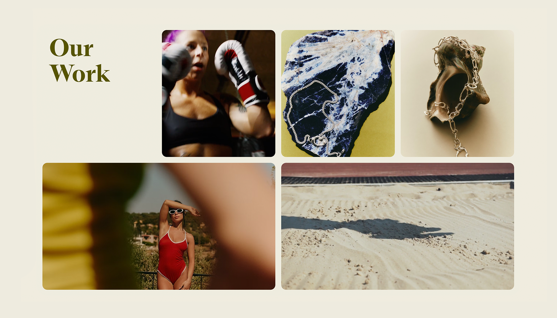 Capabilities Deck Template - Our Work