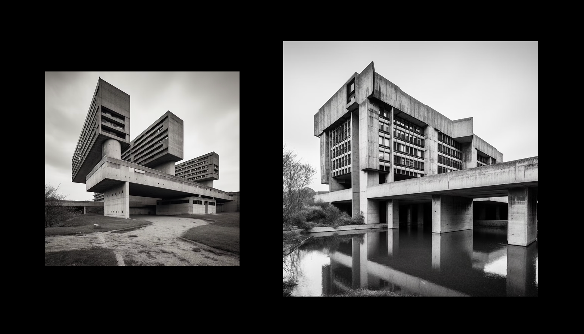 Brutalist Theme - Image Grid