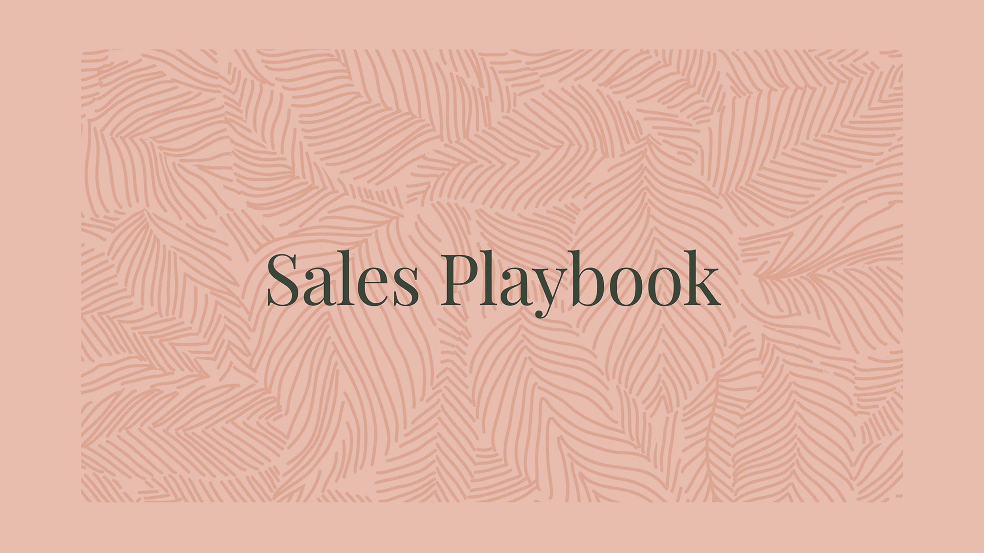 Sales Playbook - Title