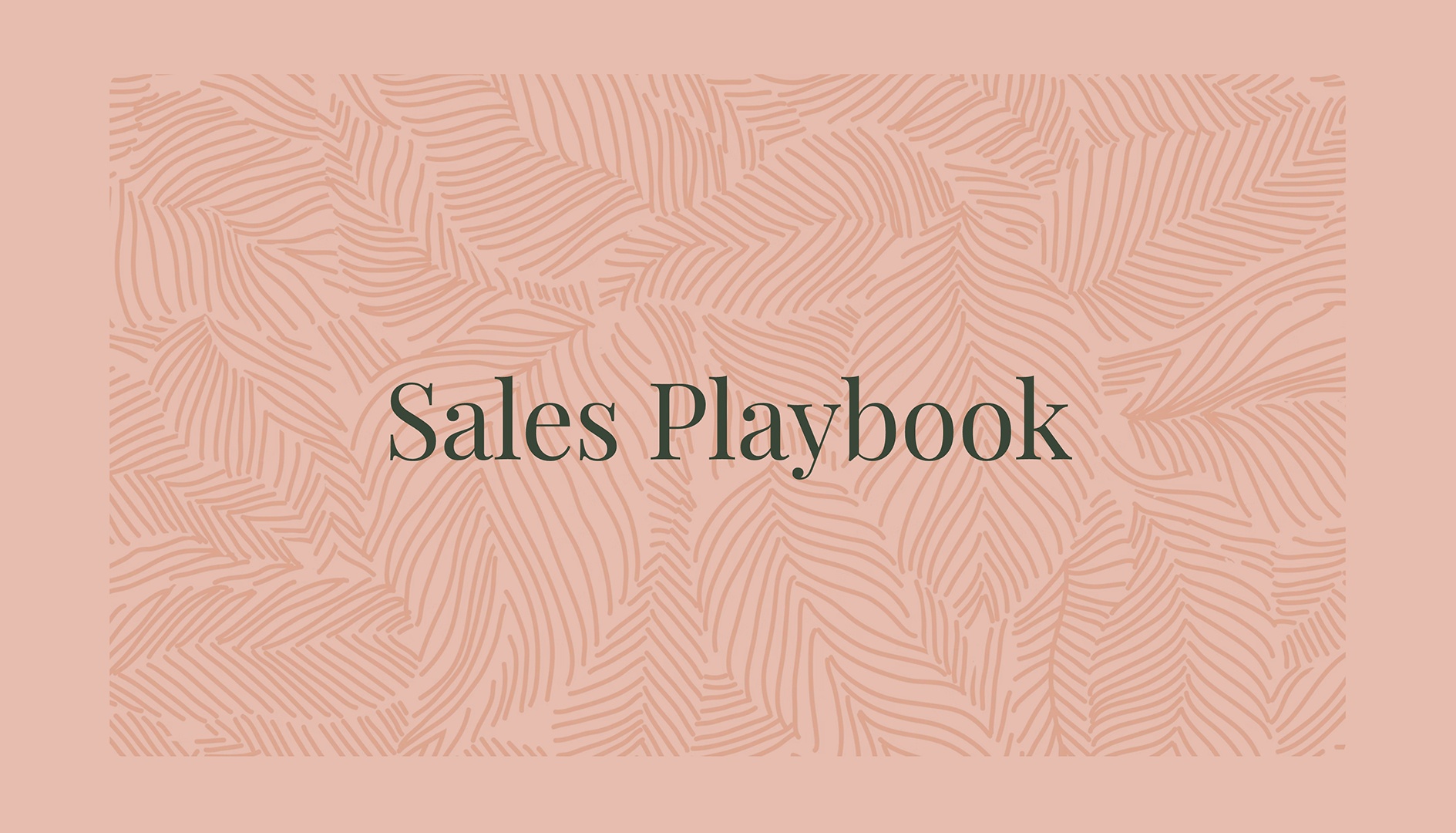 Sales Playbook - Title