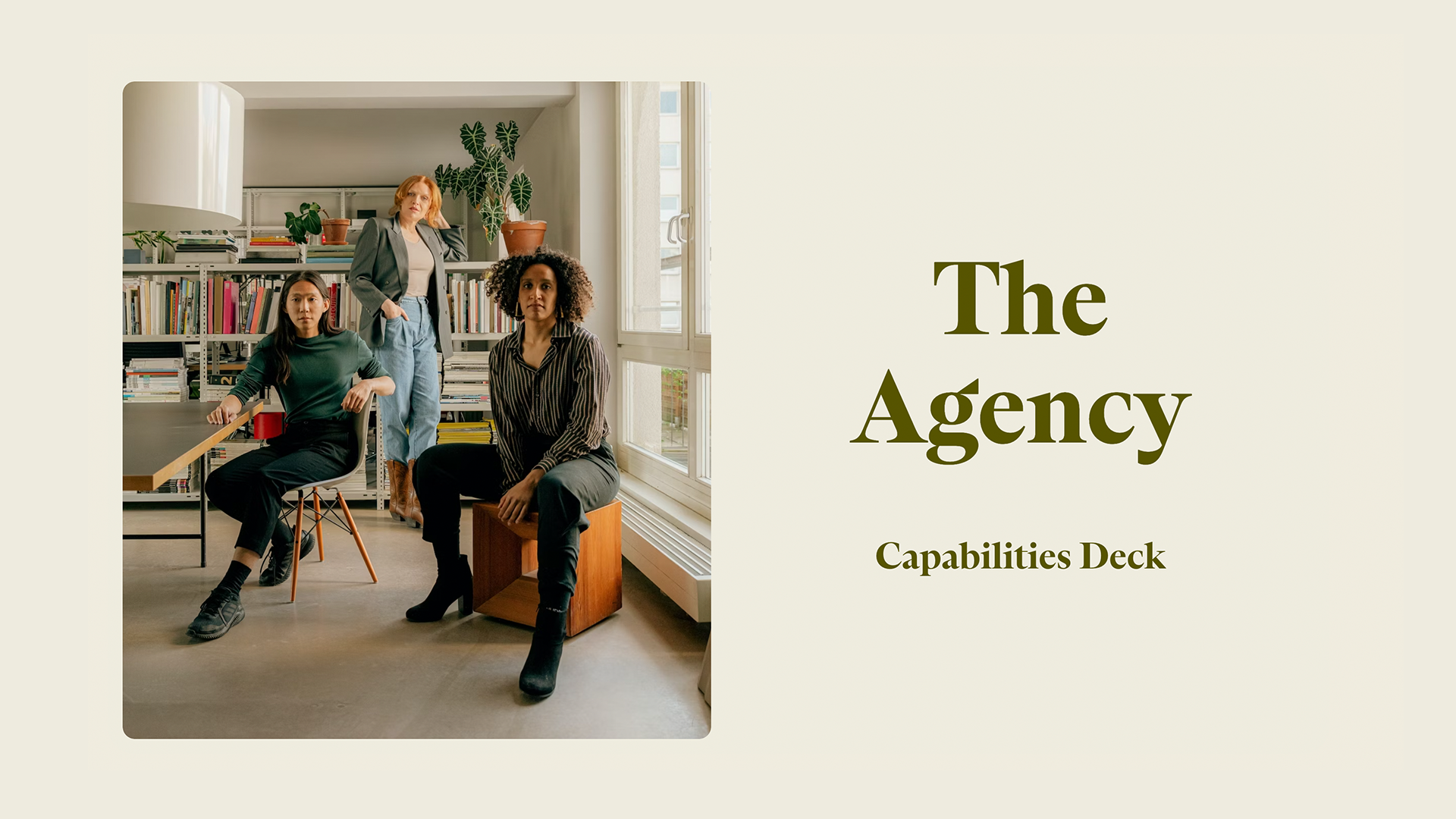 Capabilities Deck Template - Introduction
