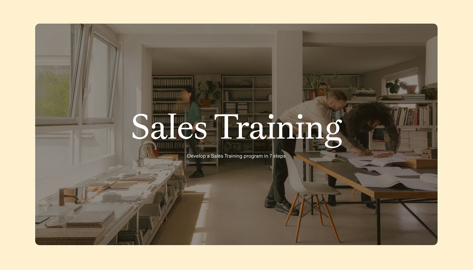 Sales Training - Cover