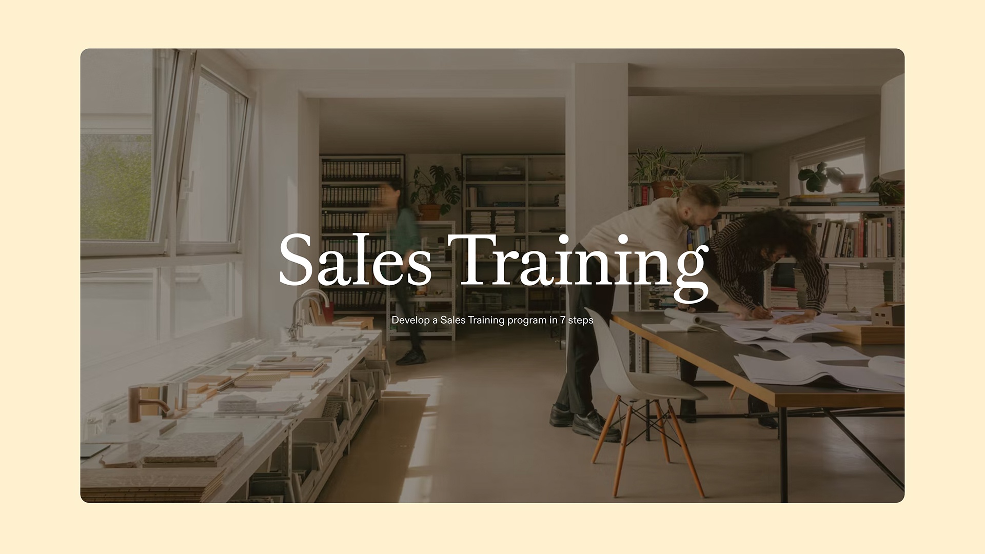 Sales Training - Cover