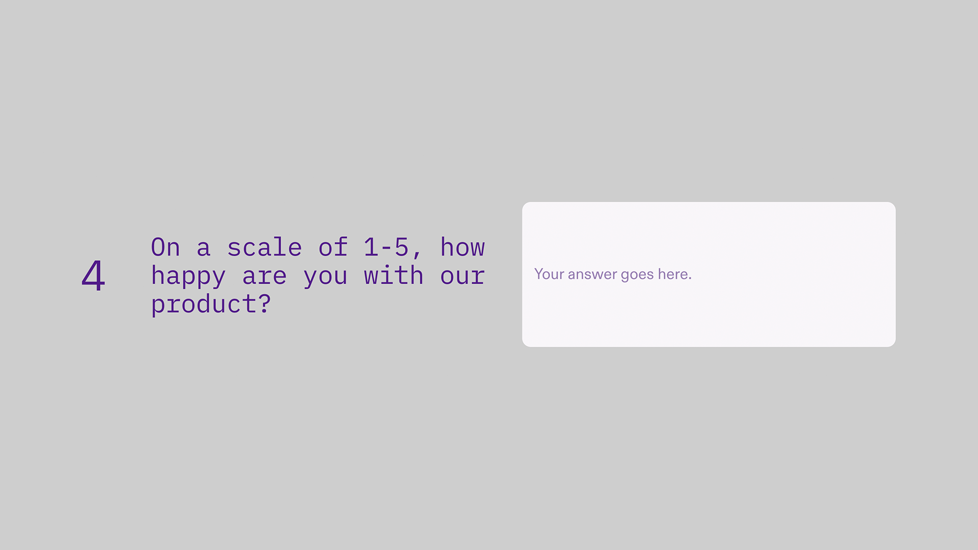 Customer Feedback Review - Product Review