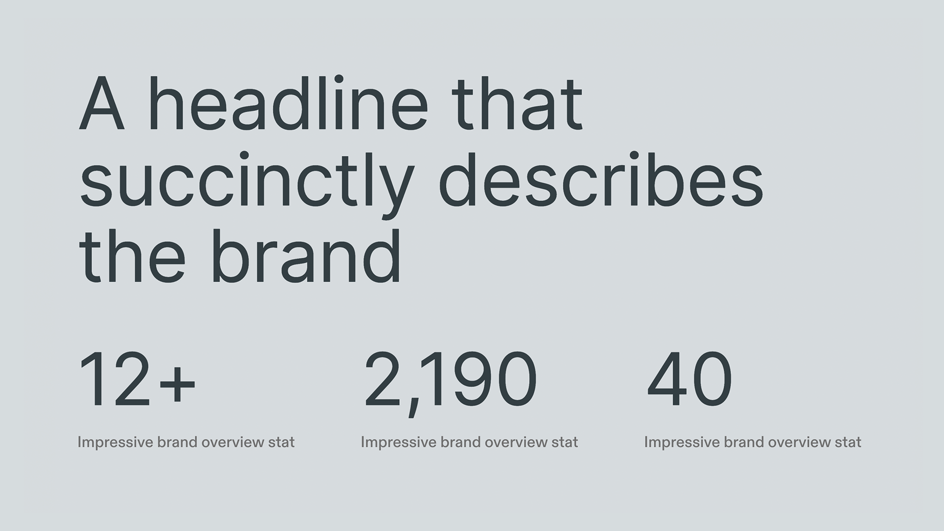 Press Kit - Overview