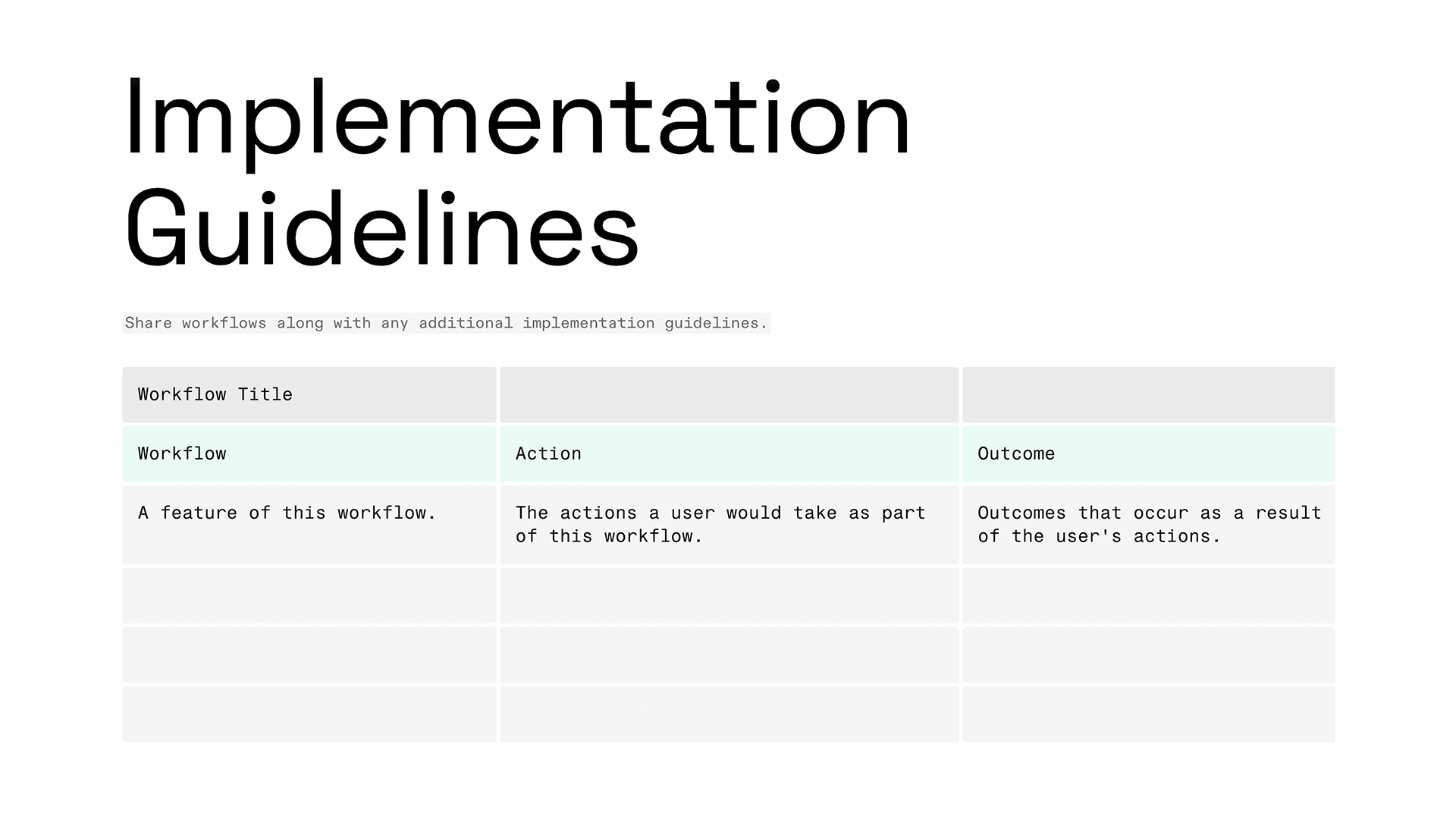 Design to Dev Handoff - Guidelines