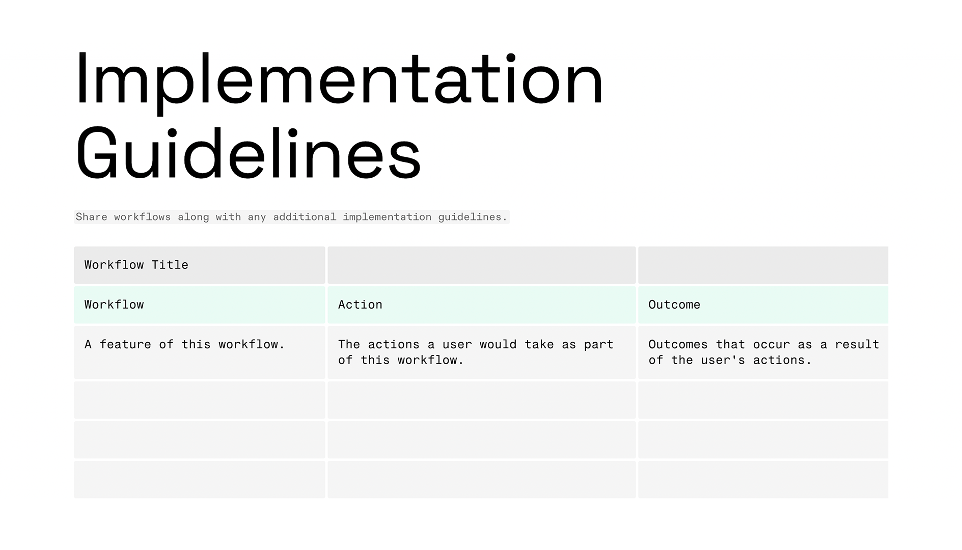 Design to Dev Handoff - Guidelines