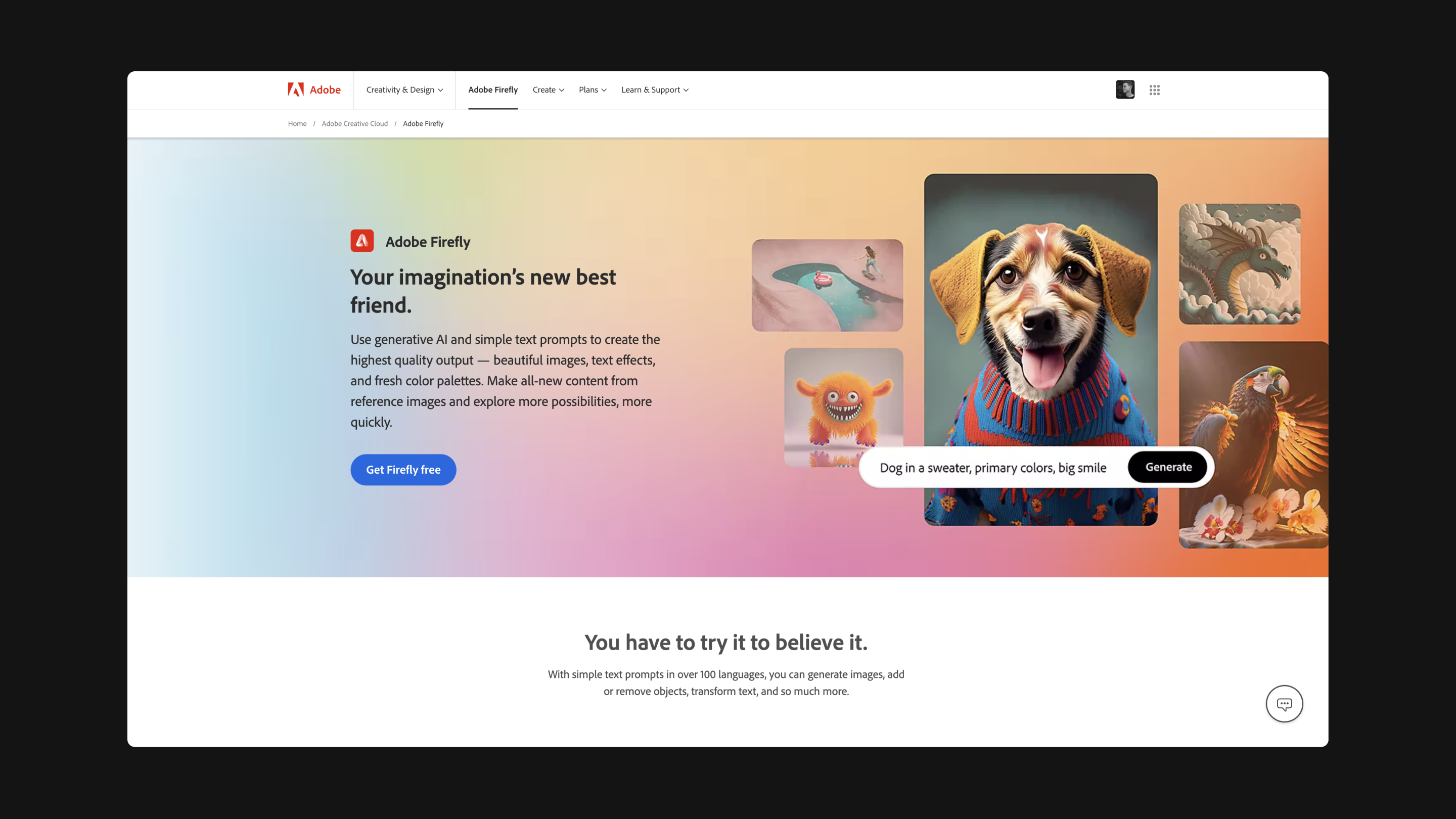 Adobe Firefly Image Gen