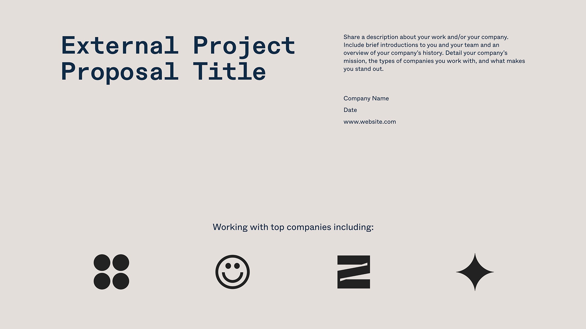Project Proposal Template - Title