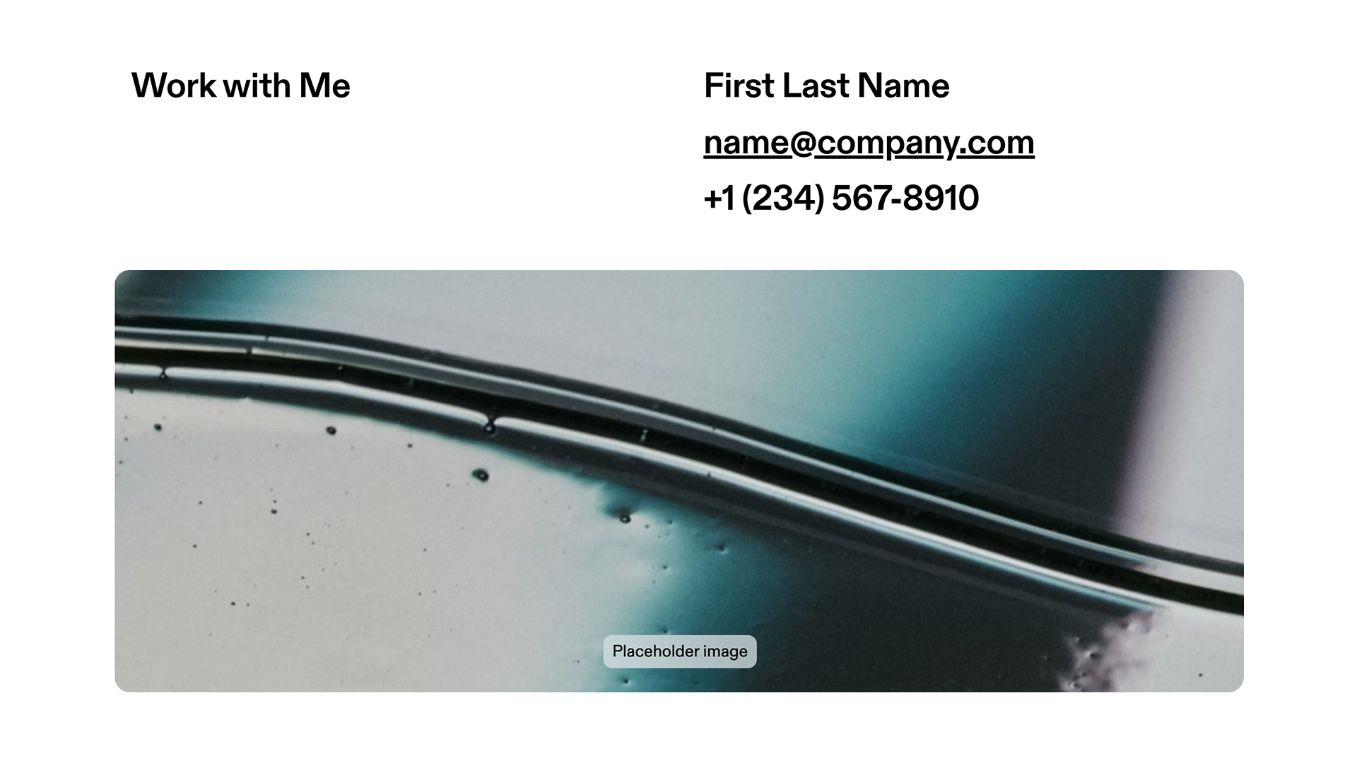 Consultancy Portfolio Template - Work With Me