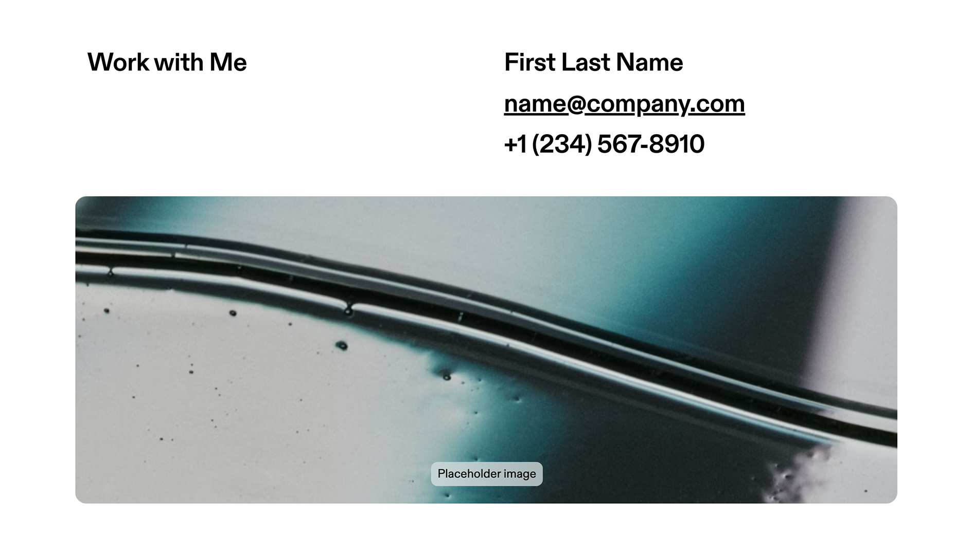 Consultancy Portfolio Template - Work With Me