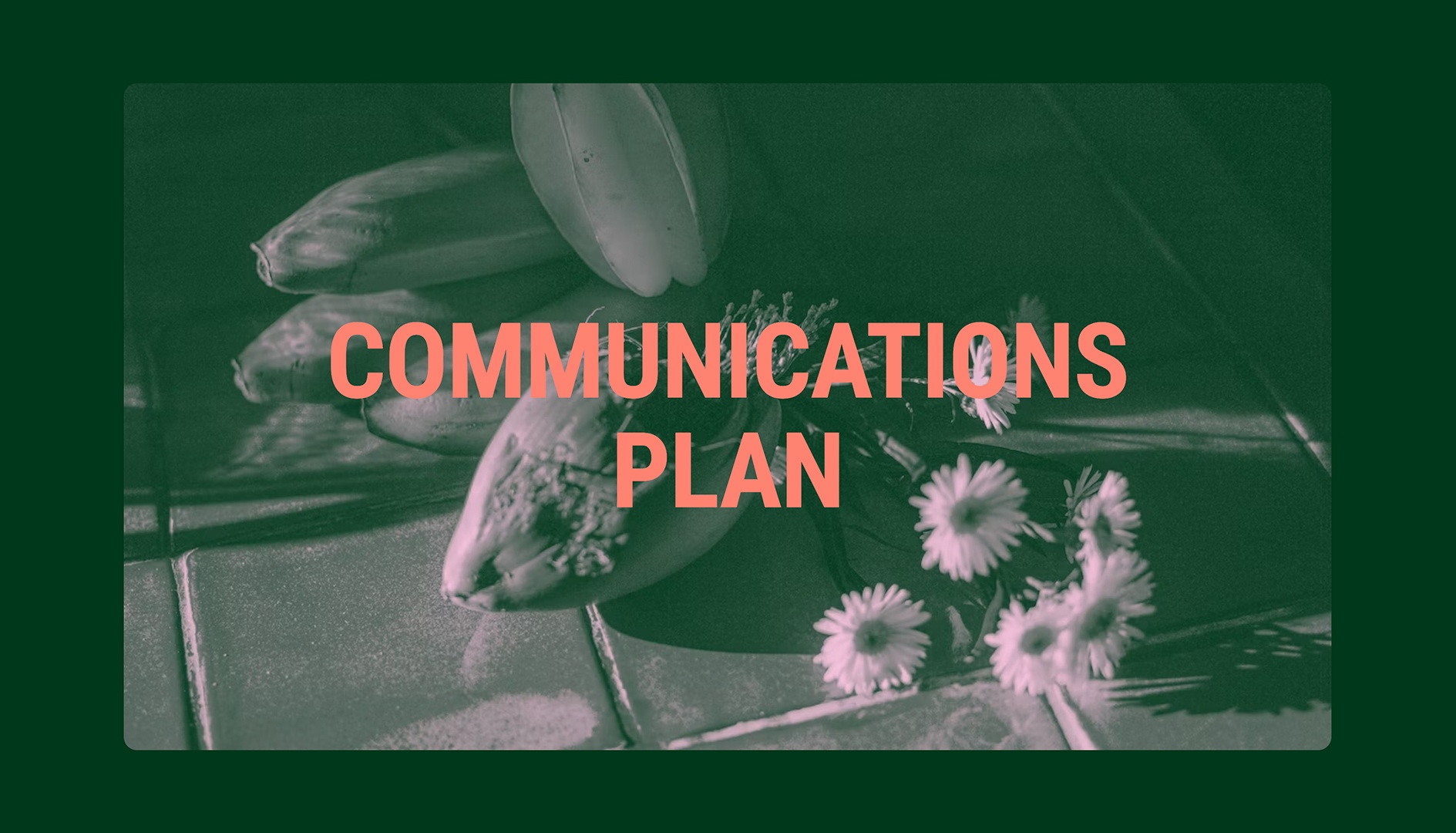 Communications Plan - Title
