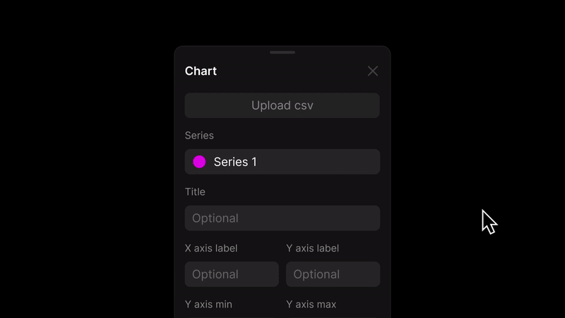 Chart and drawing tiles, now available in Tome