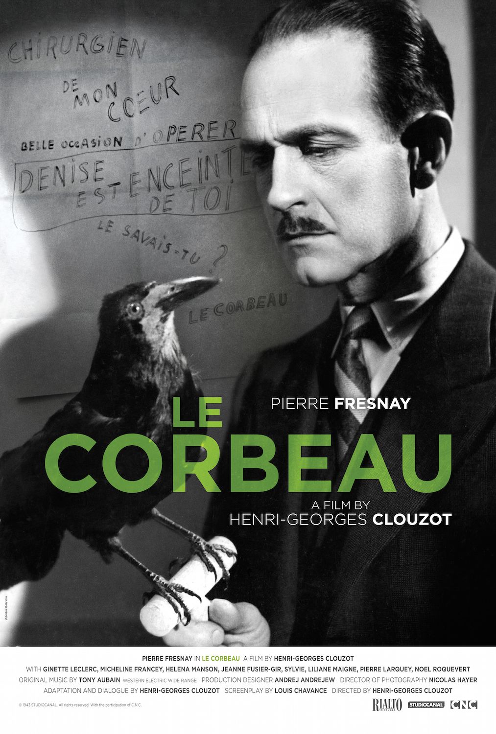 Affiche du film Le corbeau