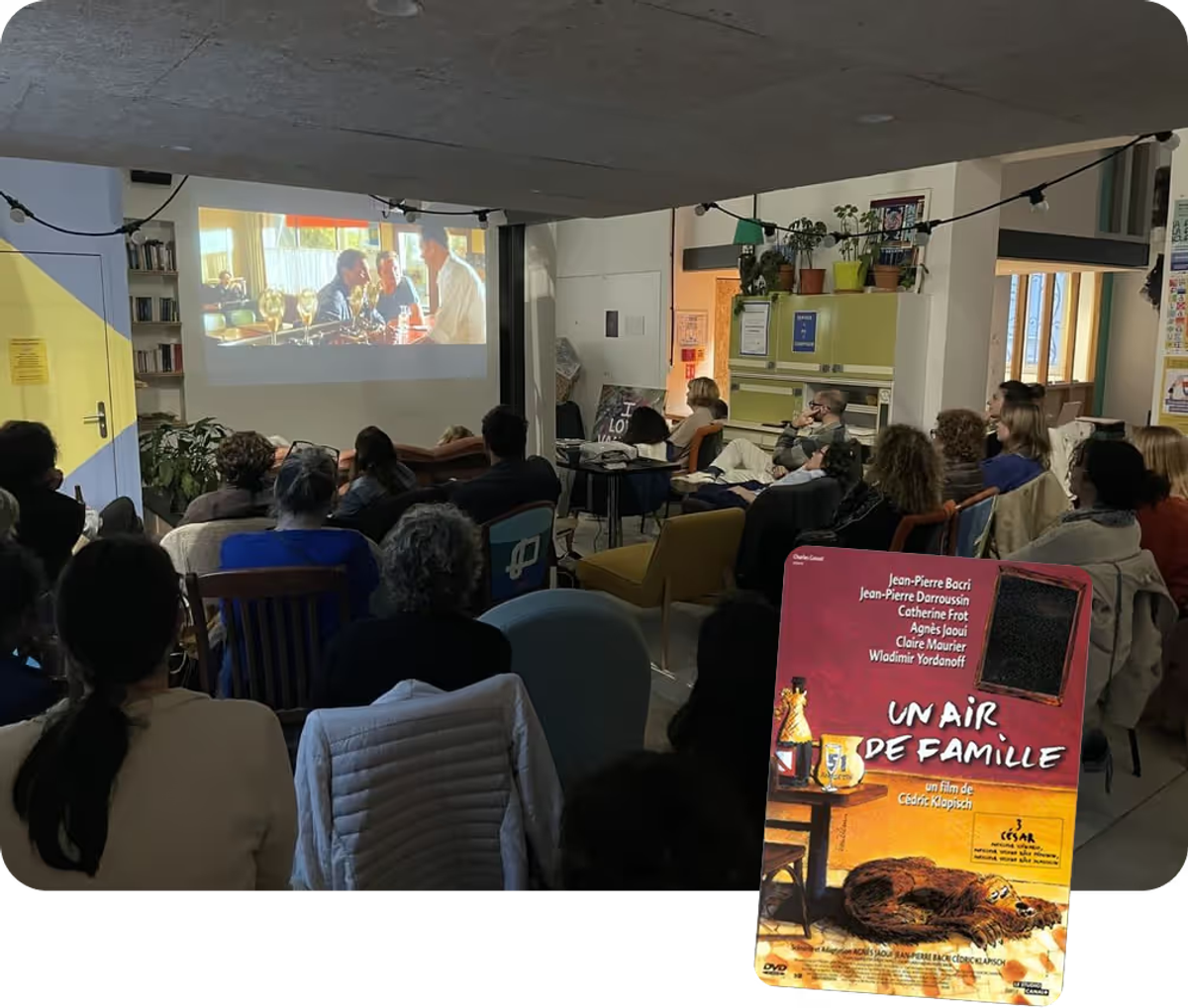 Notre Premier Ciné-Débat avec Un Air de Famille