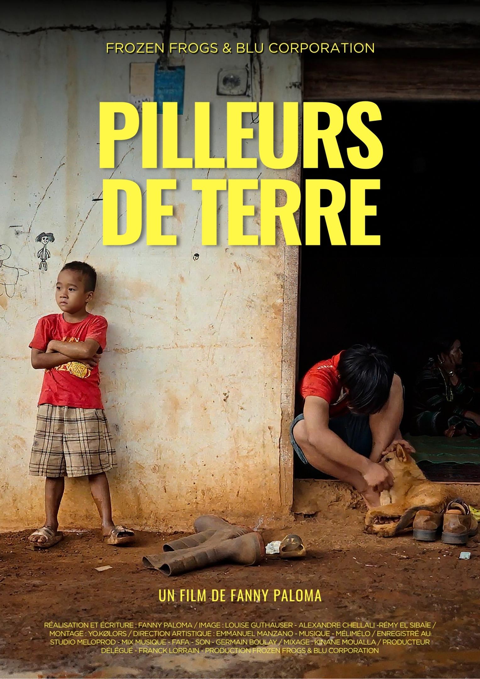 Affiche du film Pilleurs de terre, de Fanny Paloma